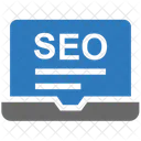 SEO Web Laptop Symbol