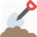 Shovel Sand Digging Icon