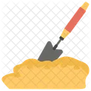 Trowel And Mud Shovel Gardening Tool Icon