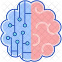 Digital Brain Icon