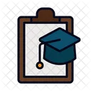 Digital Course Syllabus Education University Icon