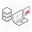 Digital Data Security  Icon