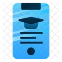 Online Learning Course Digital Icon