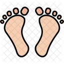 Digital footprint  Icon