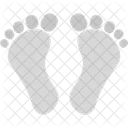 Digital footprint  Icon