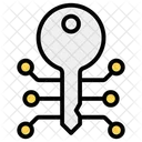 Digital Key Encryption Key Access Key Icône