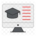 Digital Learning Digital Education Online Learning Icon