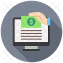 Digital Loan Online Finance Icon