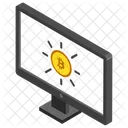 Cryptocurrency Digital Money Electronic Cash Icon