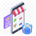 Digital Shopping  Icon