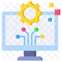 Digital Transformation  Icon