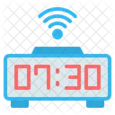 Digital Uhr Intelligent Symbol