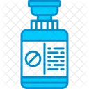 Digitoxin Medicine Bottle Icon