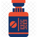 Digitoxin Medicine Bottle Icon