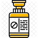 Digitoxin Medicine Bottle Icon