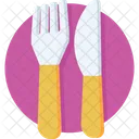 Dining Knife Fork Icon