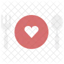 Dinner Love Valentines Icon