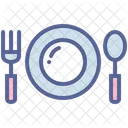 Plate Fork Spoon Icon