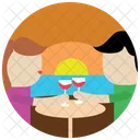 Dinner date  Icon