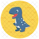 Dinosaurier Cartoon Dinosaurier Susser Dinosaurier Symbol