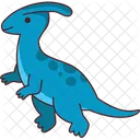 Dinosaurus Parasaurolophus Icon