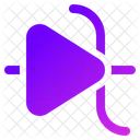 Diode Electrical Component Circuit 아이콘