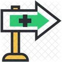 Direction Arrow Guidepost Icon