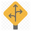 Direction Sign  Icon