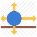 Directional Force Direction Icon