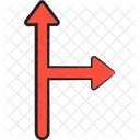 Navigation Arrow Two Way Arrow Icon