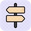 Directions Sign Location Icon