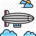 Dirigible Icono