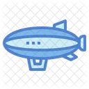 Dirigible caliente  Icono