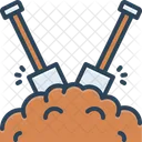 Dirt Filth Shovel Icon