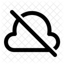 Disable cloud  Icon