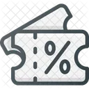 Discount Voucher Gift Icon