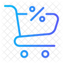 Discount cart  Icon