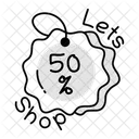 Discount Label  Icon