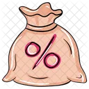 Discount Sack  Icon