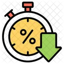 Discount Time  Icon