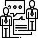 People Clients Client Handling Icon