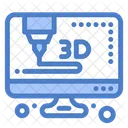 Diseño 3d  Icono