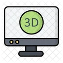 3 D Icono