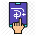 Smartphone Disney Hotstar Ícone