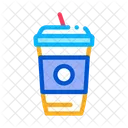 Drink Straw Take Icon