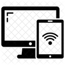 Dispositivos Conectados Hotspot Pessoal Dispositivos De Internet Ícone