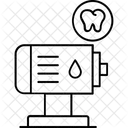 Distilled Water Machine Dental Equipment Symbol