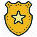 Distintivo de polícia  Ícone