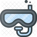 Diving Goggles Scuba Icon