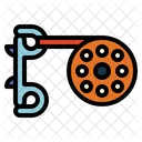 Diving Spool Reel  Icon